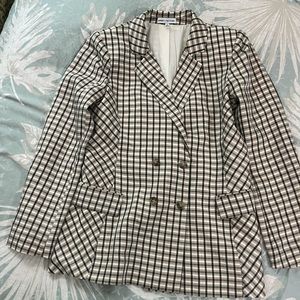 Express plaid blazer